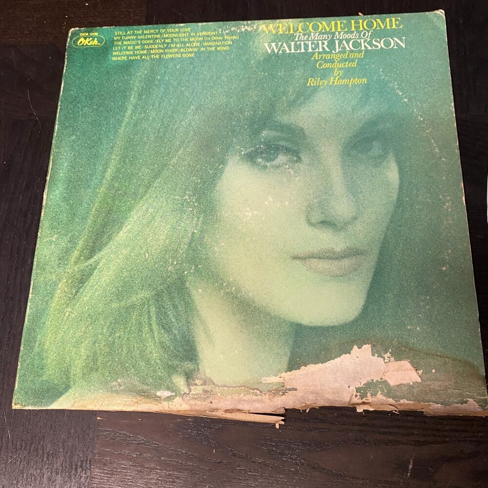 WALTER JACKSON: welcome home OKEH 12" LP 33 RPM
